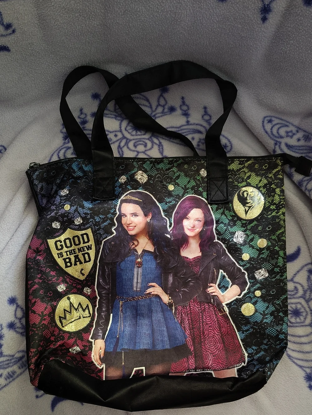 Disney Descendants Mal Evie Tote Bag